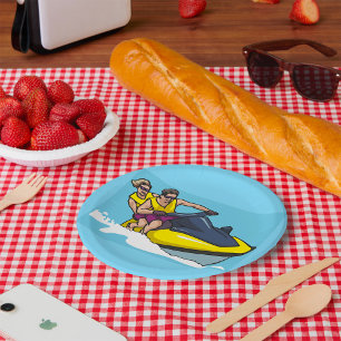 Jetski Fun Pappteller