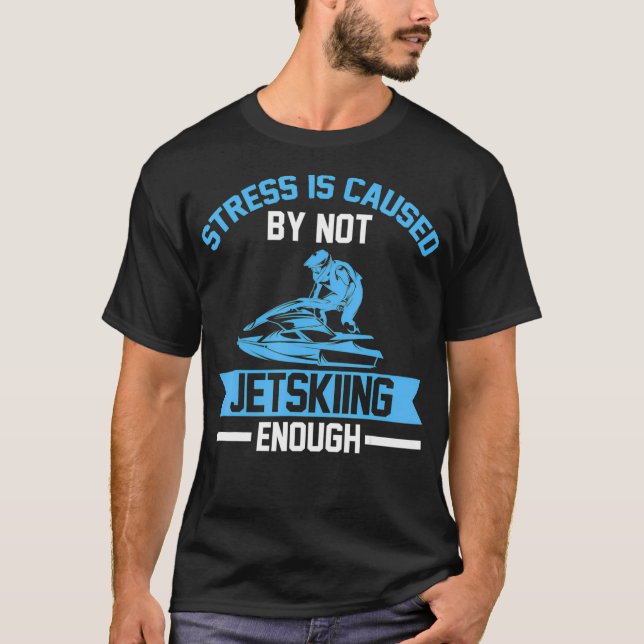 Jetski Jet Ski Geschenk T-Shirt (Vorderseite)