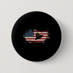 Jetski Jet Ski Skifahren Liebe Wassersport Cool Button