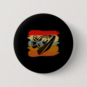 Jetski Jet Ski Skifahren Liebe Wassersport Cool Button
