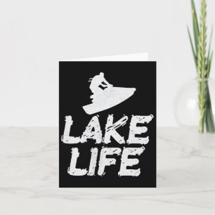 Jetski Jet Ski Skifahren Liebe Wassersport Cool Karte