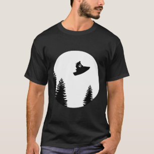 Jetski Jet Ski Skifahren Liebe Wassersport Cool T-Shirt