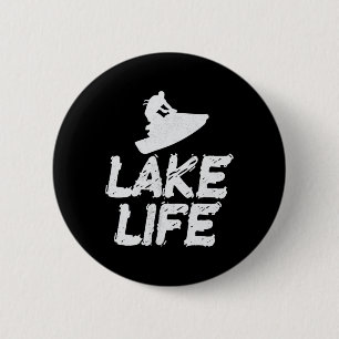 Jetski Jet Ski Skifahren Liebe Wassersport Lustig Button