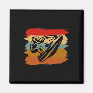 Jetski Jet Ski Skifahren Liebe Wassersport Lustig Magnet