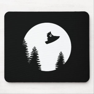 Jetski Jet Ski Skifahren Liebe Wassersport Lustig Mousepad