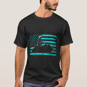 Jetski Jet Ski Watercraft Jet Ski American USA T-Shirt