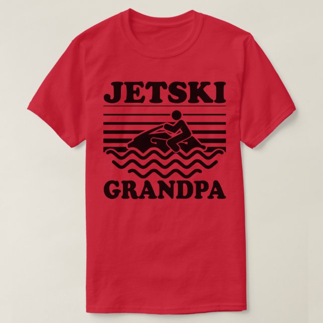 Jetski Jetski Grandpa 2 T-Shirt (Design vorne)
