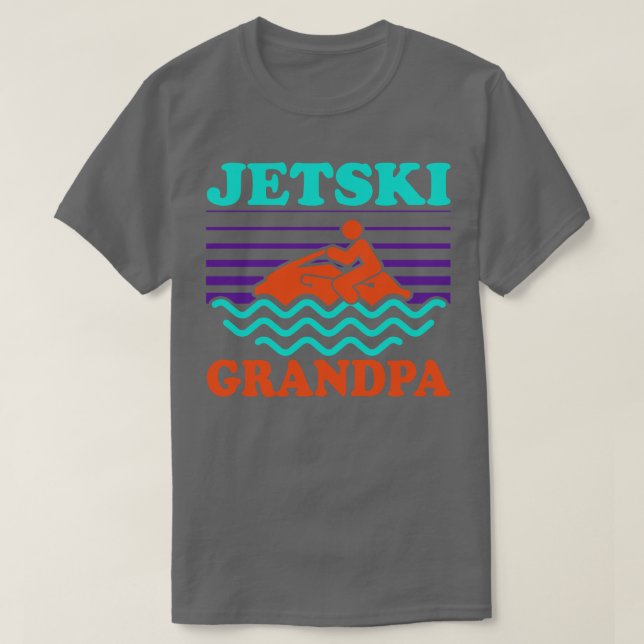 Jetski Jetski Grandpa T-Shirt (Design vorne)