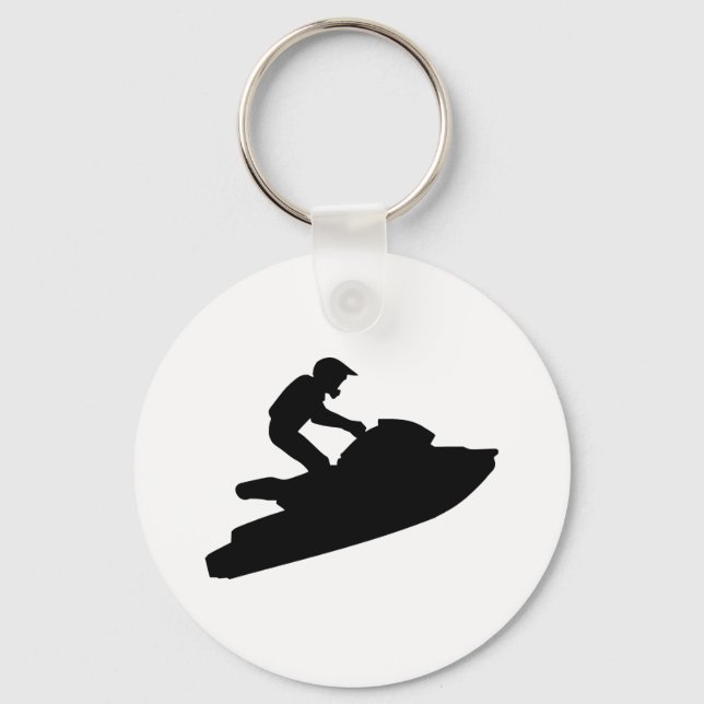 Jetski Schlüsselanhänger (Vorderseite)