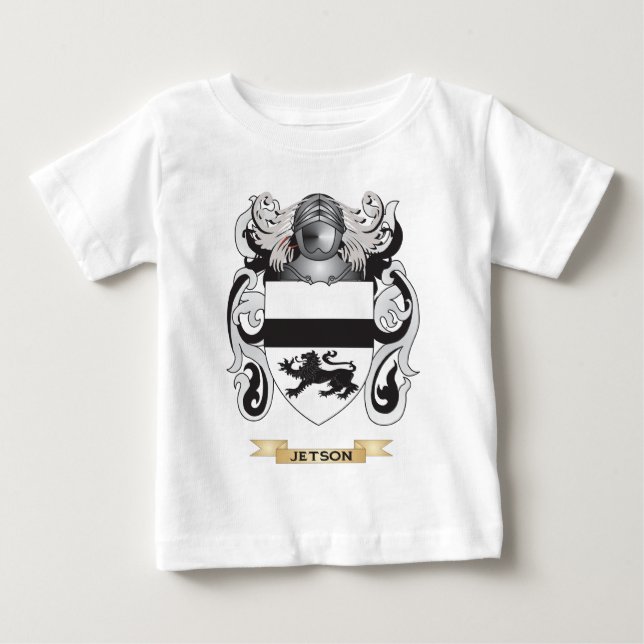 Jetson-Wappen (Familienwappen) Baby T-shirt (Vorderseite)
