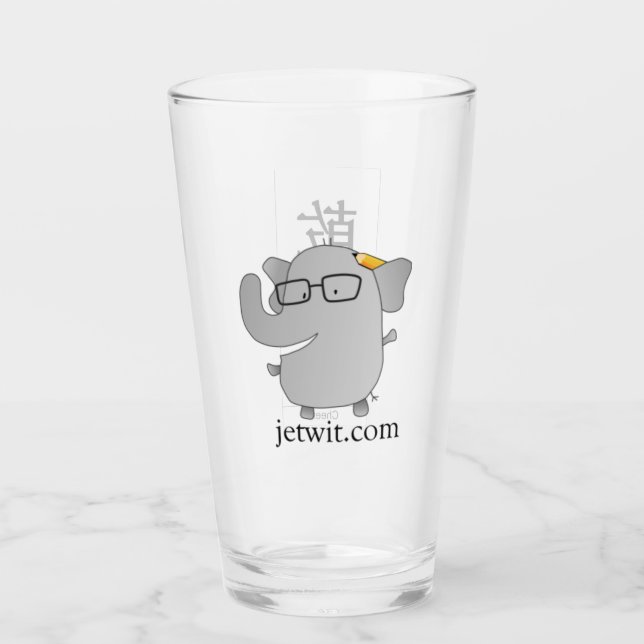 JETwit-Kanpai-Bierglas Glas (Vorderseite)