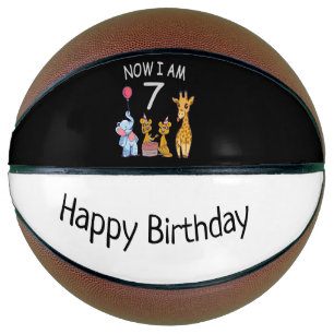 Jetzt bin ich 7 Jahre alt 7. Geburtstag im Zoo Basketball