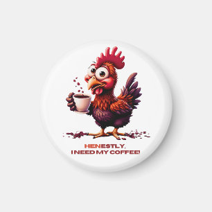 Jetzt brauche ich meinen Kaffee Magnet