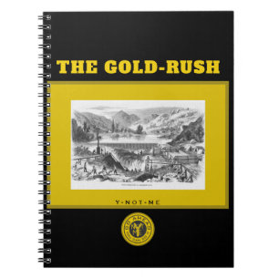 JETZT DER GOLD-RUSH 3 NOTIZBLOCK