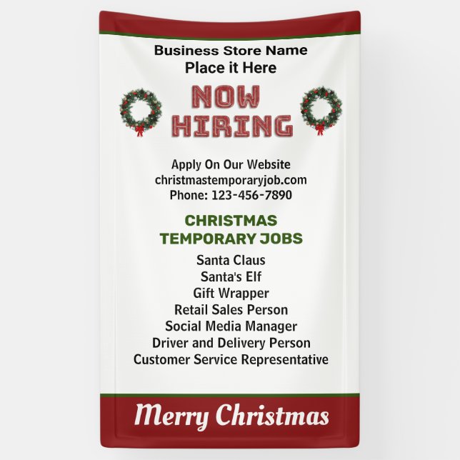 Jetzt die Einstellung von Weihnachtsaufenthalten n Banner (Vertikal)