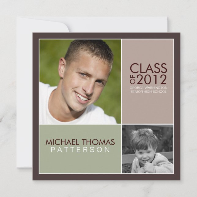 Jetzt Einladung einer modernen Blockschülerpartei (Vorderseite)