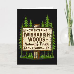 Jetzt Eintritt in I Wishabish Woods National Fores Karte