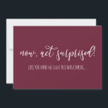 Jetzt handeln überraschend Funny Bridesmaid Einladung<br><div class="desc">Jetzt handeln überraschend Funny Bridesmaid Einladung</div>