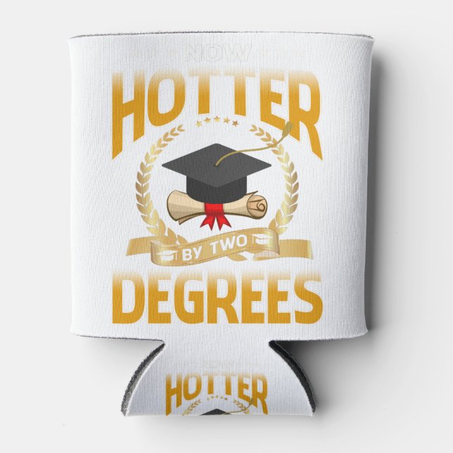 Jetzt heißer durch zwei Grad Bachelor Master Docto Dosenkühler (Vorderseite)