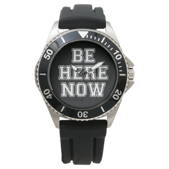 Jetzt hier sein armbanduhr (Vorderseite)