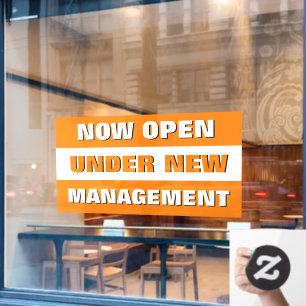 Jetzt im Rahmen des neuen Managements für kleine U Fensteraufkleber