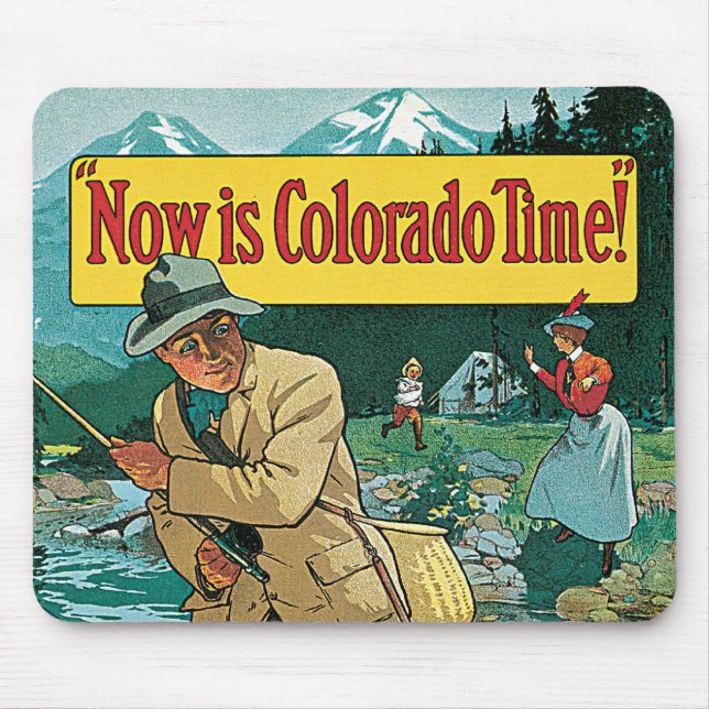 Jetzt ist Colorado Time Mousepad (Vorne)