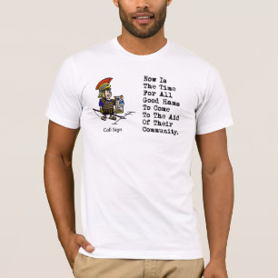 Jetzt ist die Zeit ... Tippen des T - Shirt für de