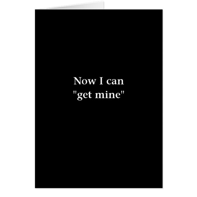 Jetzt kann ich meine erhalten (Vorne)