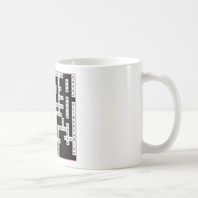JETZT Kreuzworträtsel-Tasse Kaffeetasse (Rechts)