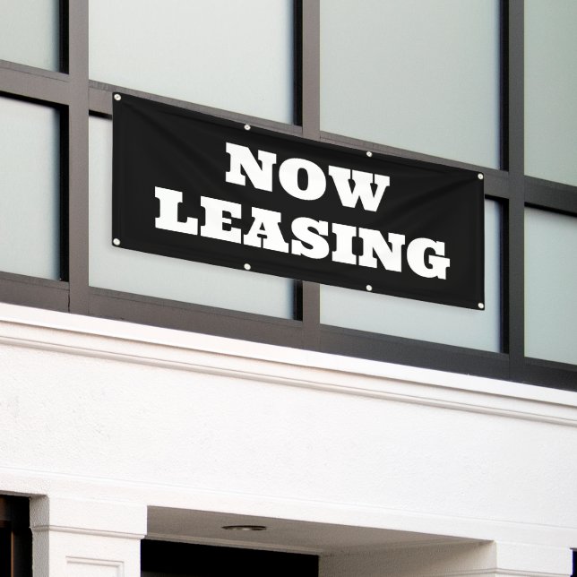 Jetzt Leasing-Banner Banner (Äußeres Gebäude)