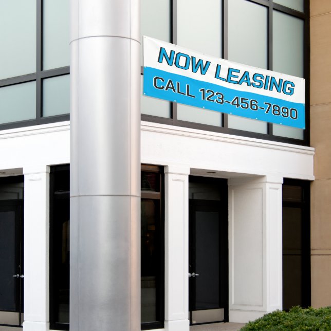 Jetzt Leasing Groß anpassen Banner (Äußeres Gebäude)