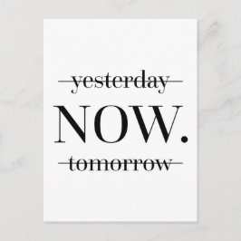 JETZT Motivierend Angebot Postkarte