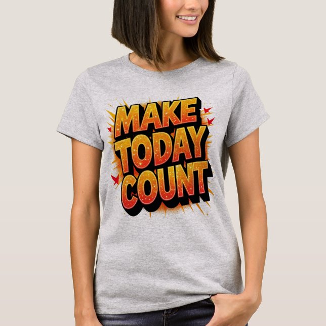 Jetzt Motivierend Kostenvoranschlag T-Shirt (Vorderseite)