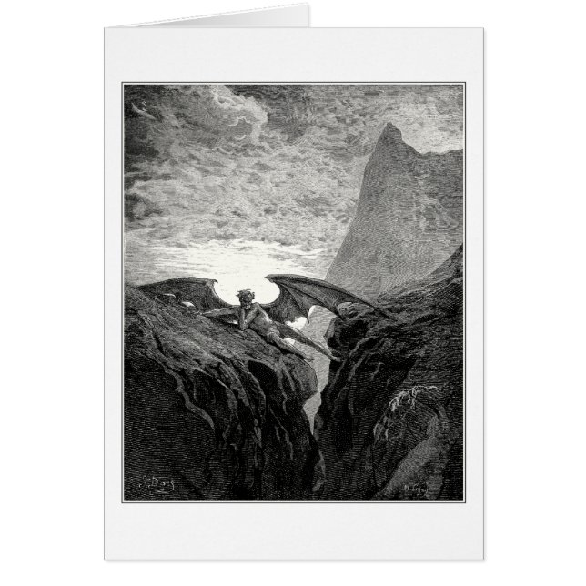 Jetzt Nacht fing ihr Kurs, durch Gustave Dore an (Vorne)