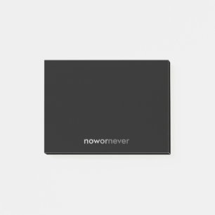 Jetzt oder nie verschwinden Zitate für Aufschieber Post-it Klebezettel