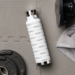 Jetzt oder nie verschwinden Zitate für Aufschieber Trinkflasche