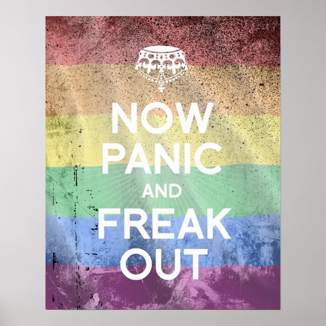 JETZT PANIK UND DURCHEINANDER GERATEN POSTER (Vorne)