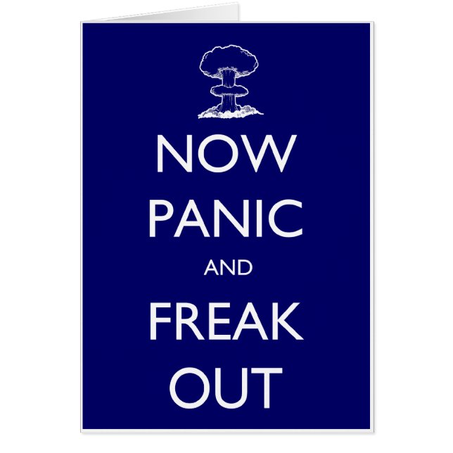 Jetzt Panik und Freak Out (Vorne)