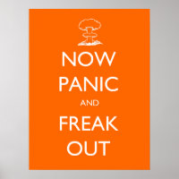 Jetzt Panik und Freak Out Poster