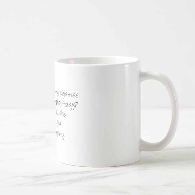 Jetzt sagen Sie Im hübsch Kaffeetasse (Rechts)