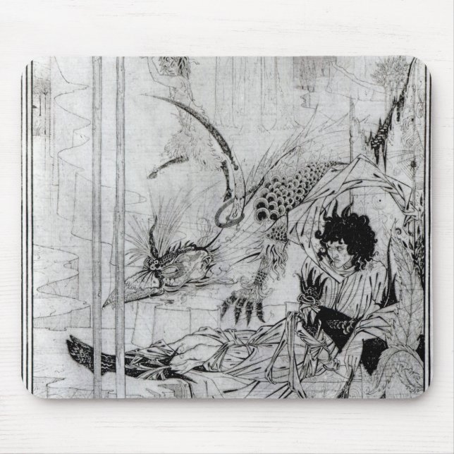 Jetzt sah König Arthur das suchende Tier Mousepad (Vorne)