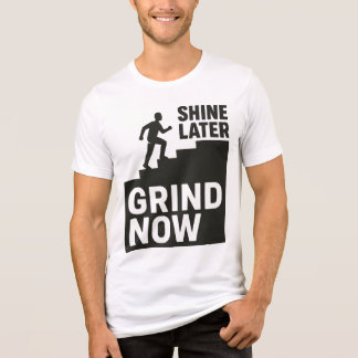 Jetzt schleifen, später glänzen Tri-Blend shirt