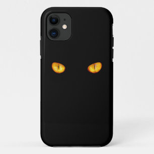 Jetzt sieht er dich schwarze Katze Case-Mate iPhone Hülle