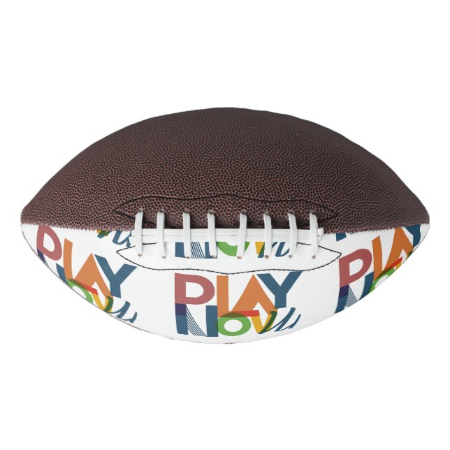 Jetzt spielen football (Vorderseite)