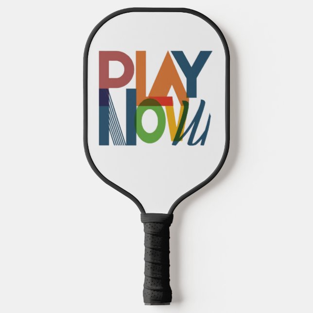 Jetzt spielen pickleball schläger (Vorderseite)