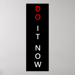 Jetzt tun poster