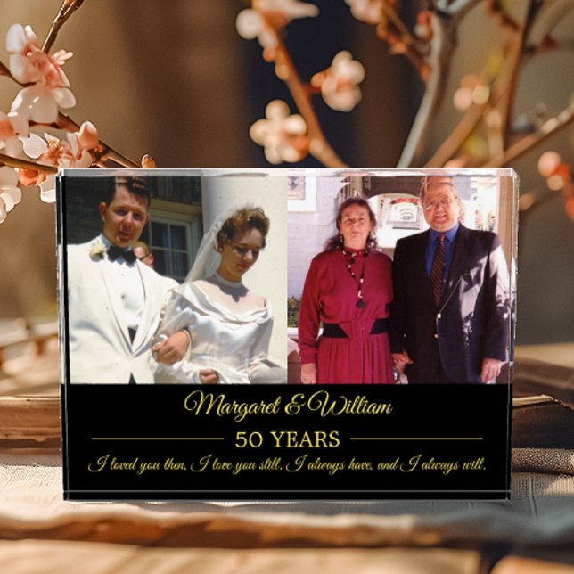 Jetzt und wieder Fotos Gold Text Anniversary Foto (Von Creator hochgeladen)