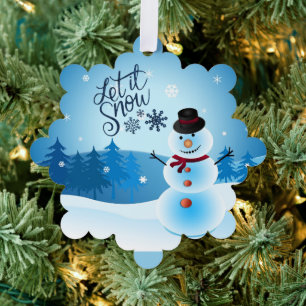 Jetzt Unterschrift und Gruß hinzufügen Ornament Karte