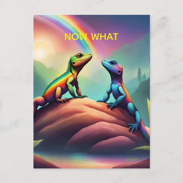 jetzt was postkarte (Vorderseite)