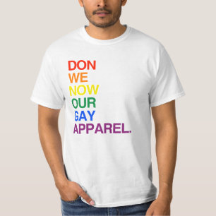JETZT WIR DON UNSER HOMOSEXUELLES KLEID - .PNG T-Shirt
